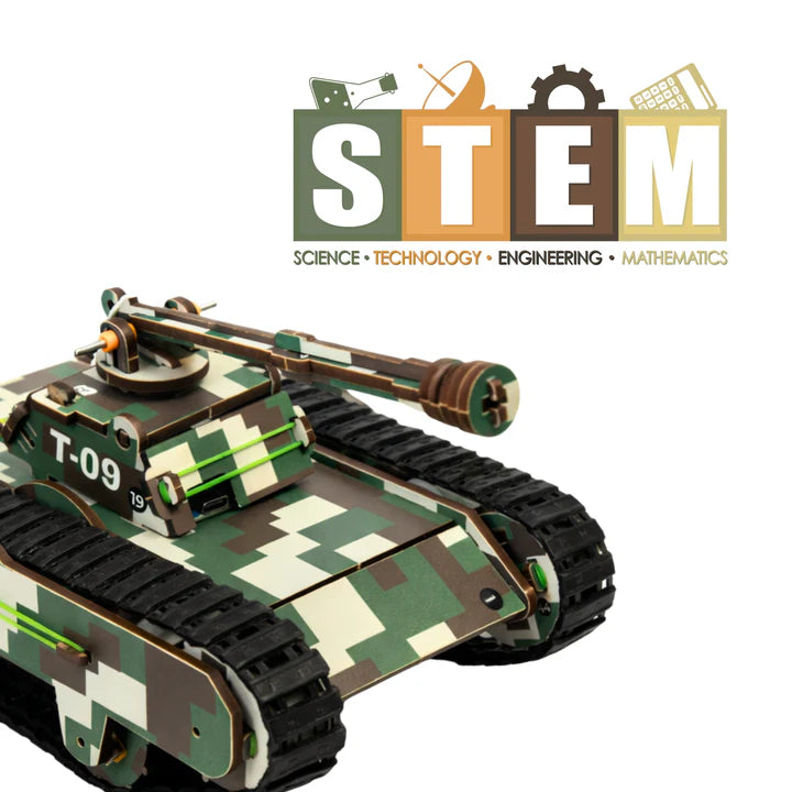 Sooper Brains™ DIY Army Tank Kit