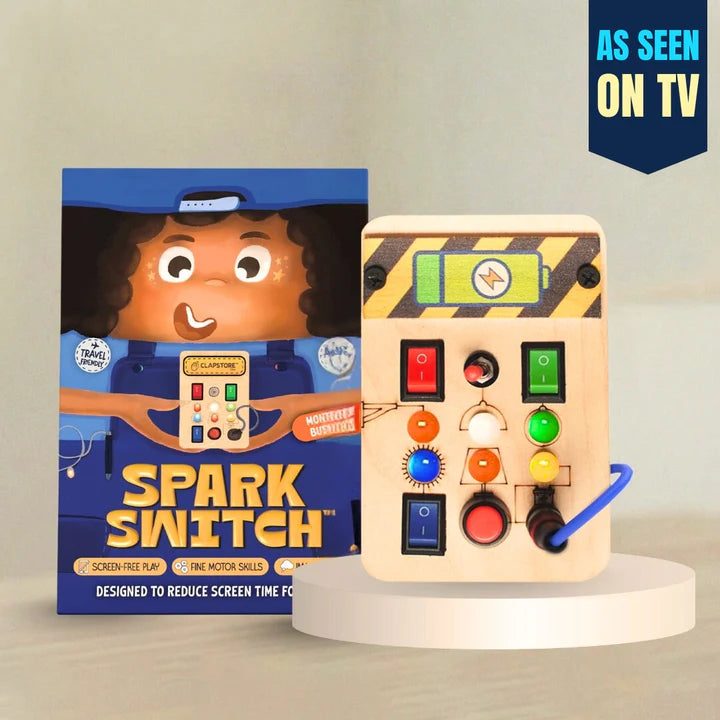 WhistleBee™ Switch Busy Board with LED Light