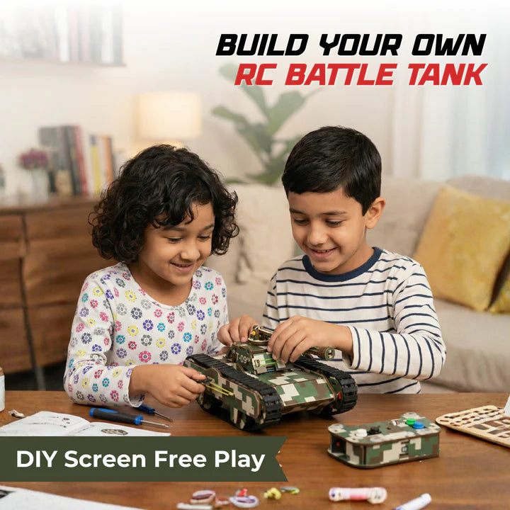 Sooper Brains™ DIY Army Tank Kit