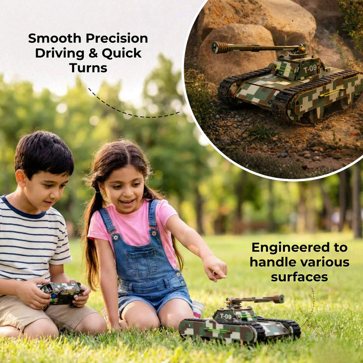 Sooper Brains™ DIY Army Tank Kit