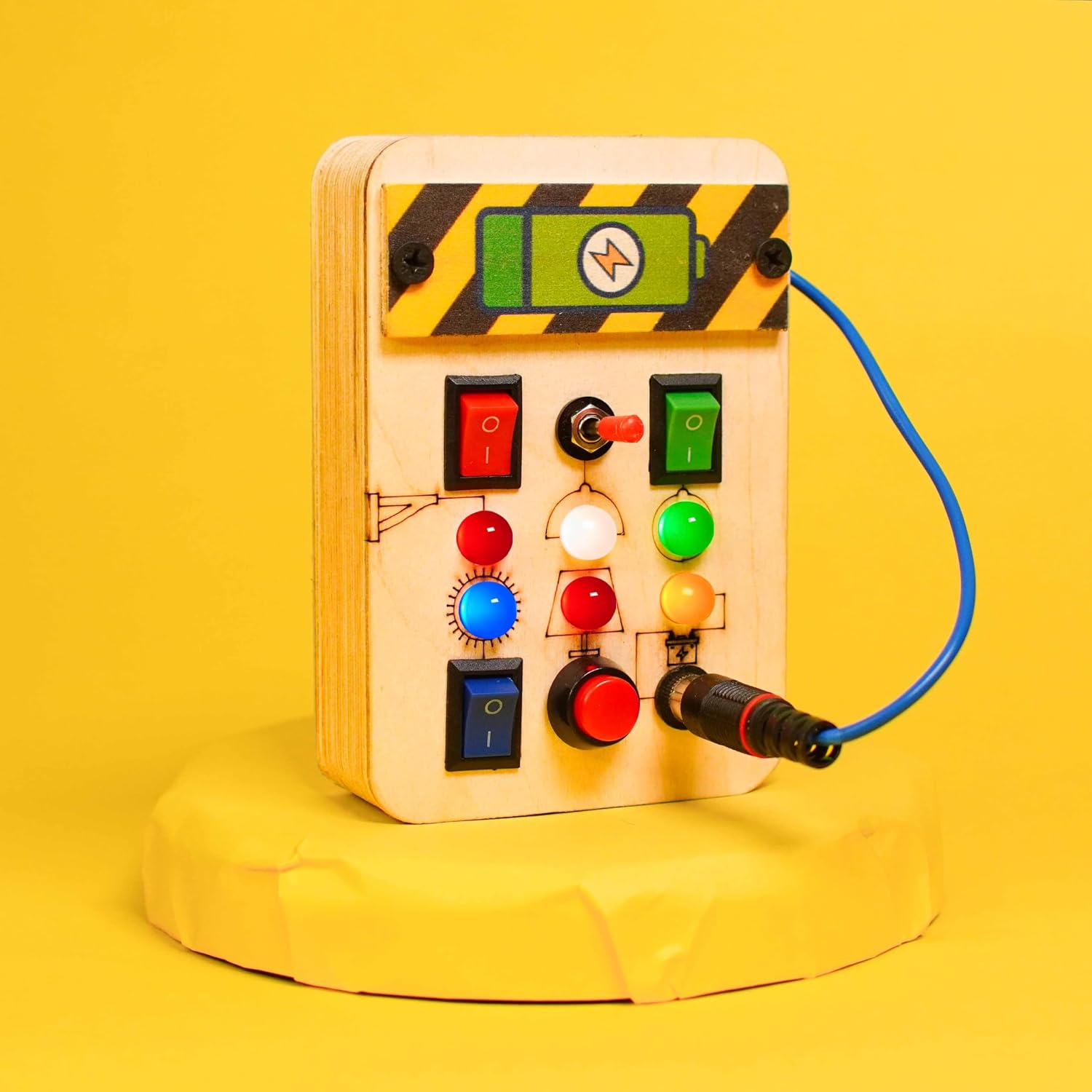WhistleBee™ Switch Busy Board with LED Light