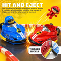 2 RC Bumper Cars with Ejectable Robots